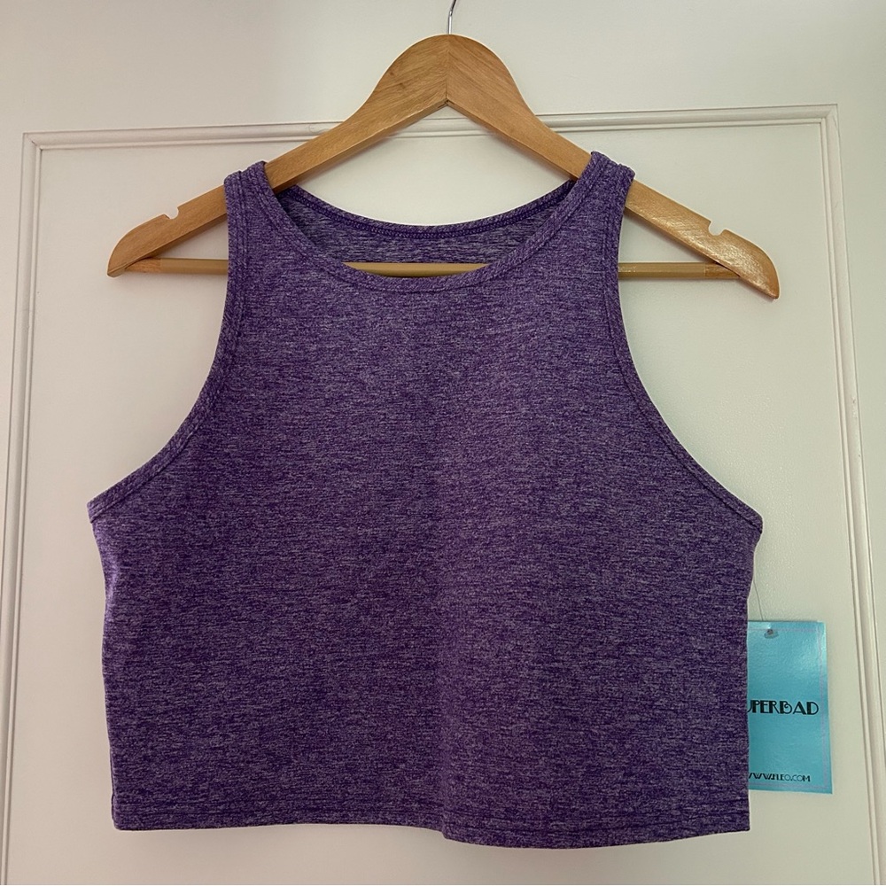 Fleo tempo crop tank twilight